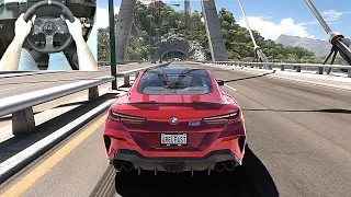 BMW M8 Competition - Forza Horizon 5 | Logitech G920 Gameplay