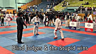 Blind judge’s & the Stupid wins | Horrible Karate Fight