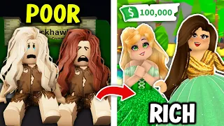 POOR TO RICH IN ROBLOX BROOKHAVEN RP! | Brookhaven Roleplay Mini Movie