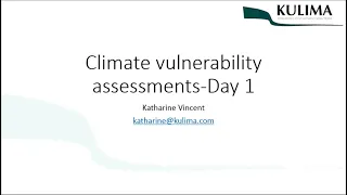 Rural Action for Climate Resilience - Online Seminar 2