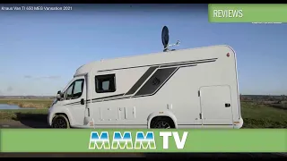 Review of the very well equipped 2021 Knaus Van TI 650 MEG Vansation motorhome with twin rear beds