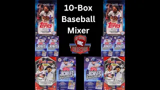 Friday Night Baseball Breaks!! 10 Box Value Mixer W/Bowman/Archives Retired/Series 1.