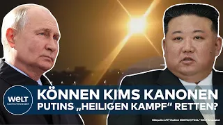 PUTIN EILT KIM JONG-UN ENTGEGEN: So dringend braucht der Kreml Nordkoreas Waffenhilfe