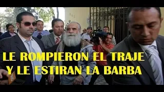 RECUERDAN JEFE DIEGO golpeado y estirado de la barba La furia del pueblo!