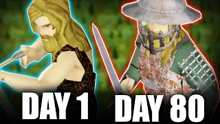 I Spent 80 Days Surviving The IRONMAN Challenge | Project Zomboid  SUPERCUT