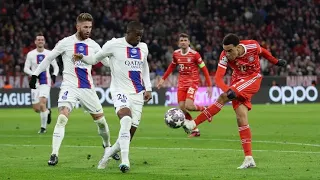 Jamal Musiala vs PSG 2nd Leg Highlights | Bayern vs PSG 3-0 | #football #ucl #psg