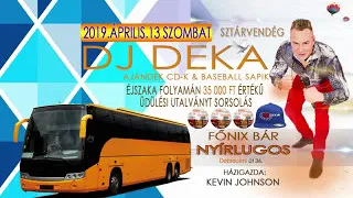 DJ DEKA Live Mix - Nyírlugos Főnix Bár 2019.04.13.