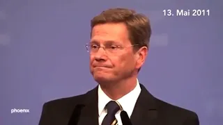 Guido Westerwelle - mahnende Worte zur Freiheit