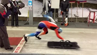 2021 Men's Skeleton EC #5 Innsbruck JAPAN Usui