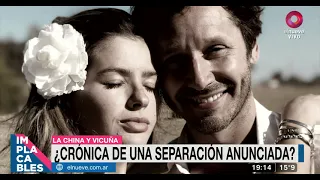 La separación de la China Suárez y Benjamín Vicuña