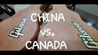 Gibson Les Paul Standard Case Made in China vs. Made in Canada