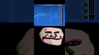 Geometry Dash Troll Face Meme #shorts