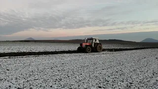 Zetor Crystal 12145 zvuk v zimnej orbe