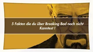 5 FAKTEN DIE DU ÜBER BREAKING BAD NOCH NICHT KANNTEST !