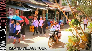 4000 Islands Village Walking Tour Southern Laos | Now in Lao