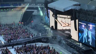 190608 BTS ( 방탄소년단 ) — OUTRO: WINGS @ Speak Yourself Stade de France Paris Fancam (LYRICS IN CC)