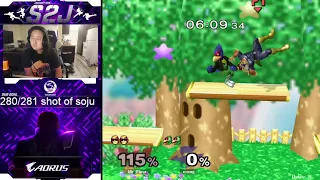 S2j vs MANGO HARDCORE SSBM MATCH