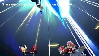 SSBU - What happens if you use Cloud's old Omnislash on Ver. 10.1.0?