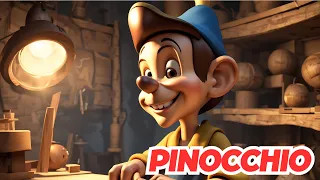 🏰✨Pinocchio's Journey to Becoming Real: An Amazing Adventure Children's stories for kids #stories 📚👸