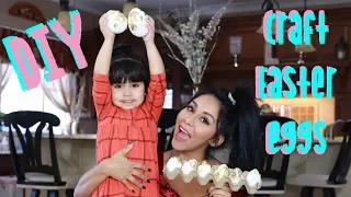 SNOOKI'S DIY CRAFT EASTER EGGS WITH SISSY