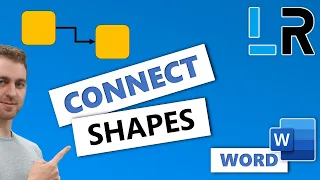 MS Word: Connect Shapes With Arrows - 1 MINUTE