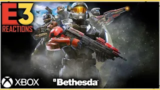 E3 Bethesda & Microsoft Event Watch Party & Reactions! | Halo and More!