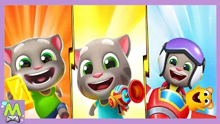 Talking Tom Fly Run vs Talking Tom Gold Run 2 vs Talking Tom Blast Park.Какой Говорящий Том Круче