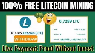 Free Litecoin Mining Website || New Free LTC Mining Site 2023 | crypto mining 2023