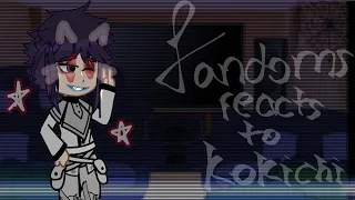 fandoms reacts to kokichi (3/6)[credits and tw in desc]