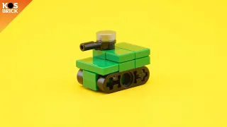 Lego T-37A Soviet USSR WW2 Tank Mini Vehicles (Tutorial)