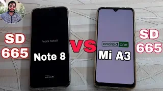 Redmi (Mi) Note 8 vs Xiaomi Mi A3 Speed Test Comparison?