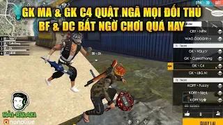 Free Fire | GK Mamixi Và GK C4 Quật Ngã Mọi Đối Thủ - BF Và DC Bất Ngờ Chơi Quá Hay | Rikaki Gaming