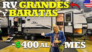 LARGE and VERY CHEAP RV or MOTORHOMES to LIVE in the USA