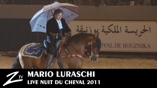 Mario Luraschi - Nuit du Cheval - Plein Feux Sur Les Chevaux Cascadeurs - LIVE