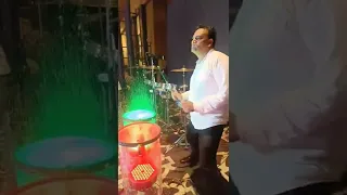 water Drum playing On client Vicky Percussionist from panipat M.9255956441