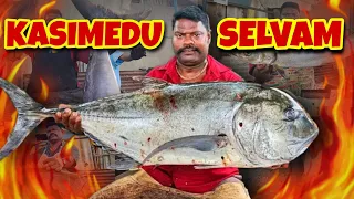 Kasimedu Selvam Fastest Fish Cutting Compilation 🔥#3