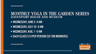 Davenport House Museum hosting Yoga in the Garden