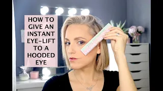 HOW TO....GIVE AN INSTANT EYE LIFT TO HOODED EYES