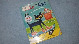 Pete the Cat and The New Guy Children's Read Aloud Story Book For Kids By James Dean