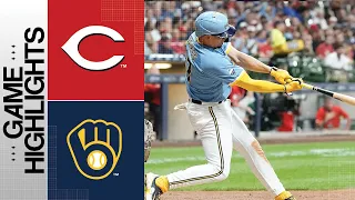 Reds vs. Brewers Game Highlights (7/7/23) | MLB Highlights