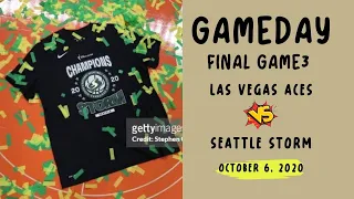 Full Game | Final Game - 3 | Las Vegas Aces vs Seattle Storm | October 6, 2020 #wnba