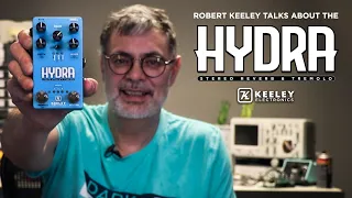 Robert Keeley talks about the Keeley Electronics HYDRA Stereo Reverb and Tremolo