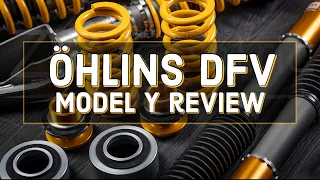 Tesla Model Y Öhlins Install and HONEST Review for Part #TES MU00S1