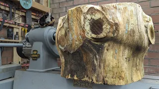 Can I Tame THE BEAST? - The Ultimate Woodturning Challenge