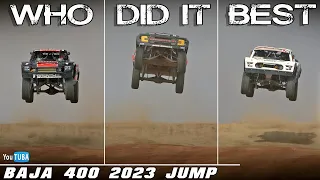 Who Did It Best || Big Jump at the Baja 400 2023