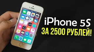 Купил полностью рабочий iPhone 5S за 2500 рублей!