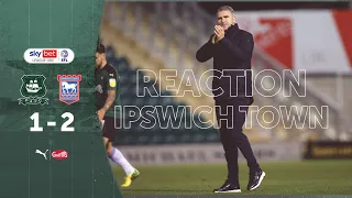 Reaction | Ryan Lowe Post Ipswich Town