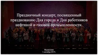 Праздничный концерт, посвященный празднованию Дня города (01.09.2017г.)
