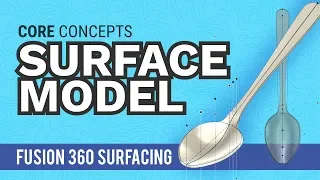 Fusion 360 Surface Modeling Tutorial - Core Concepts Explained