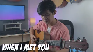 When I Met You - Apo Hiking Society | Fingerstyle Guitar Cover (Free Tab)